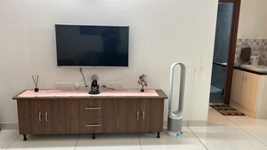 Kitchen in 2.5 BHK Apartment at Aparna Sarovar Zenith, Nallagandla – for Rent