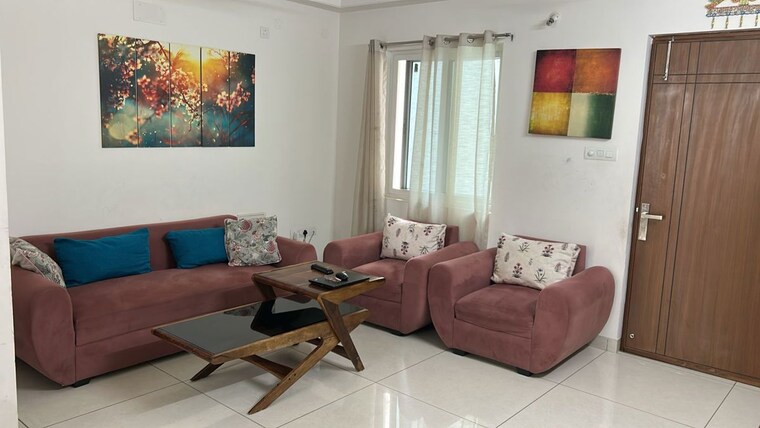 Living Room, aparna-sarovar-zenith 2.5 Bedroom 1565 Sq.Ft. Apartment In Nallagandla Hyderabad 9728206