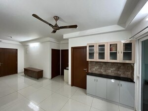 Kitchen in 2.5 BHK Apartment at Aparna Sarovar Zenith, Nallagandla – for Rent