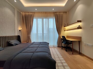 Bedroom in 1 BHK Apartment at Bhartiya City Leela Residences, Thanisandra Main Road – for Rent