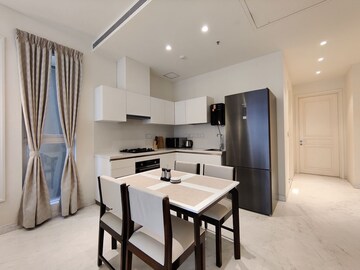 Team Area in 1 BHK Apartment at Bhartiya City Leela Residences, Thanisandra Main Road – for Rent