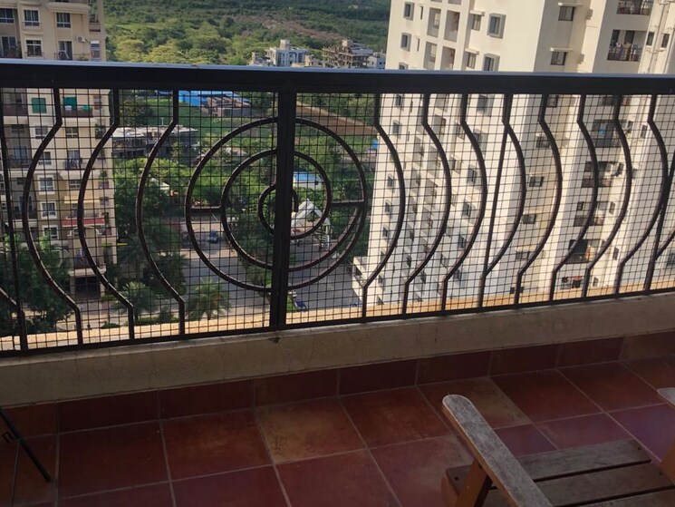 Balcony, bavdhan 3 Bedroom 1200 Sq.Ft. Apartment In Bavdhan Pune 9731554