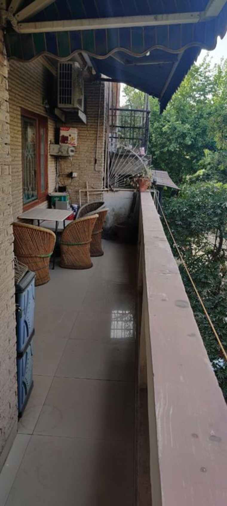 Balcony, kalkaji 3 Bedroom 1800 Sq.Ft. Builder Floor In Kalkaji Delhi 9731581