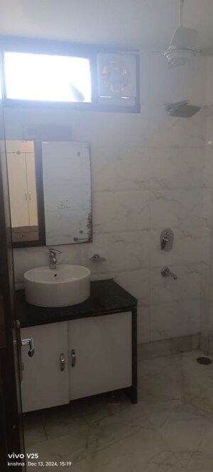 Bathroom in 3 BHK Builder Floor at Greater Kailash I – for Rent