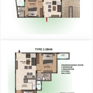 Floor Plan in 3 BHK Builder Floor at Sector 81 – for Sale