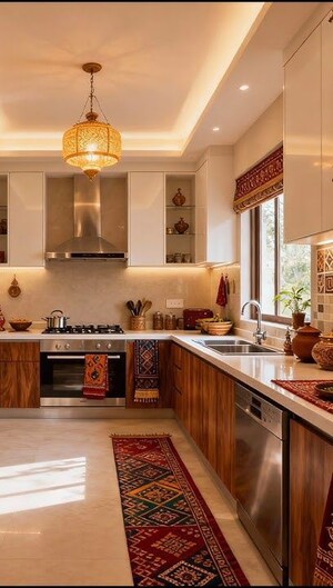 Kitchen in  Pg at Viraj Khand – for Rent