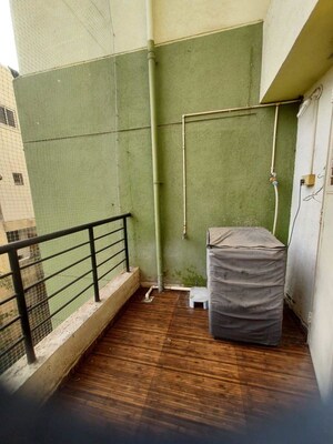 Staircase in 1 BHK Apartment at SP Shree Royal, Wakad – for Rent