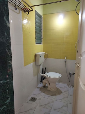 Bathroom in 1 BHK Apartment at SP Shree Royal, Wakad – for Rent