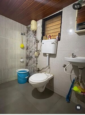 Bathroom in 2 BHK Apartment at RNA NG Paradise, Mira Road – for Sale