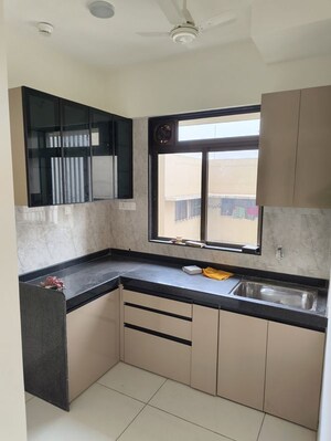 Kitchen in 1 BHK Apartment at Chandak 34 Park Estate, Goregaon West – for Rent