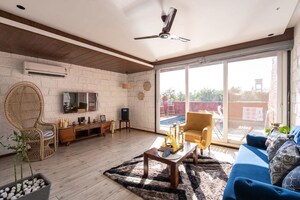 Living Room in 6 BHK Villa at Tungarli – for Sale