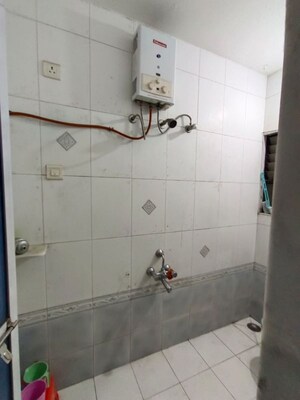 Bathroom in 3 BHK Apartment at Nigdi – for Rent