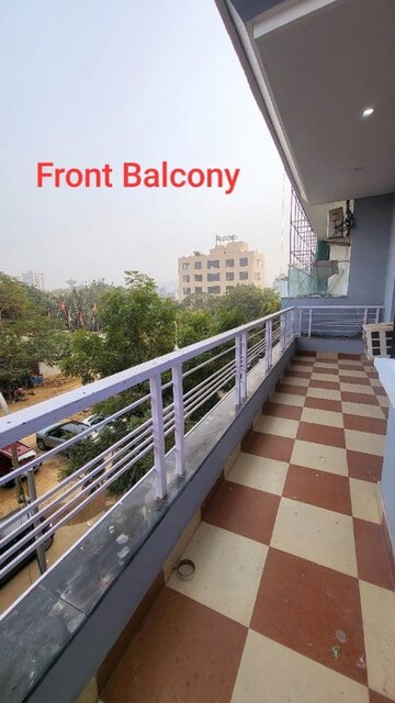 Balcony in 3 BHK Builder Floor at Kohli One Malibu Town, Sector 47 – for Rent