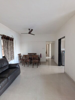 Living Room in 2.5 BHK Apartment at Kalpataru Estate, Pimple Gurav – for Rent
