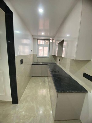 Kitchen in 2 BHK Builder Floor at Chattarpur – for Rent