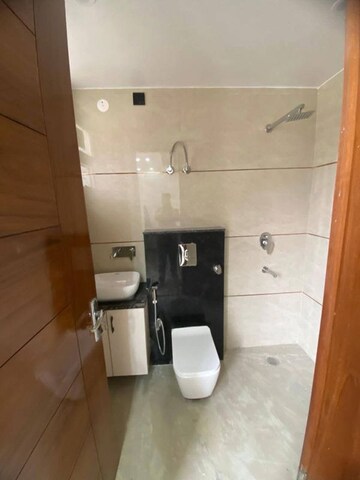 Bathroom in 2 BHK Builder Floor at Chattarpur – for Rent