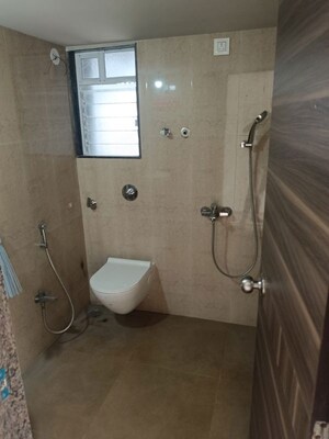 Bathroom in 1 BHK Apartment at Shreeram Moreshwar Vihar, Virar West – for Rent