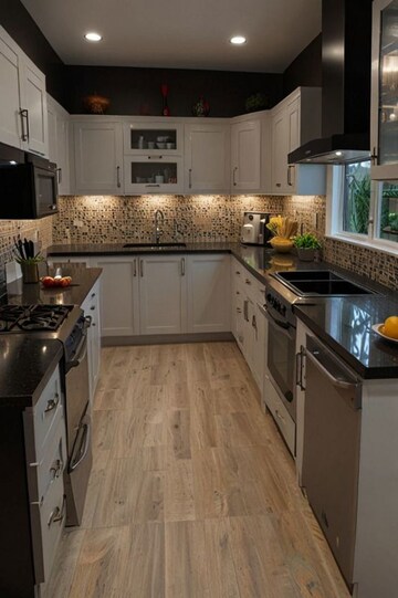 Kitchen in  Pg at Vineet Khand – for Rent