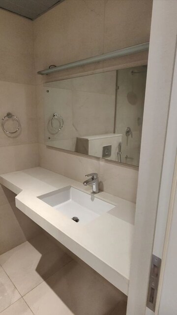 Bathroom in 4 BHK Apartment at Wakad – for Rent