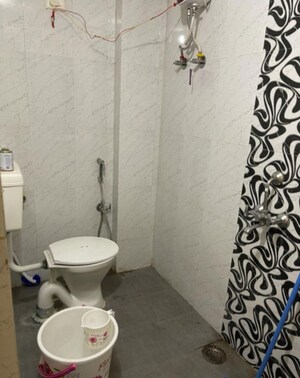 Bathroom in 1 BHK Villa at Aliganj – for Rent