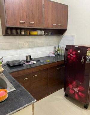 Kitchen in 1 BHK Villa at Aliganj – for Rent