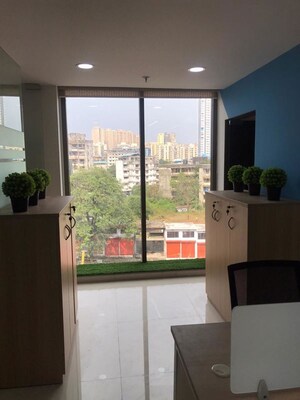 Kitchen in  Office Space at Neptune Eastern Business District, Bhandup West – for Rent