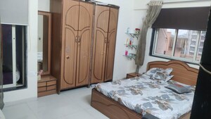 Bedroom in 2 BHK Apartment at Jangid Galaxy, Ghodbunder Road – for Rent
