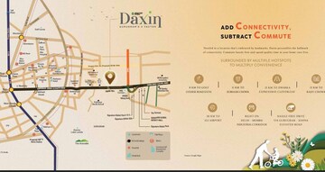 Floor Plan in 3 BHK Apartment at Signature Global Daxin Vistas, Bhondsi – for Sale