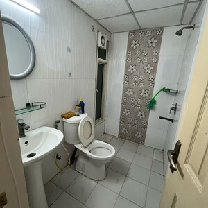 Bathroom in 3 BHK Apartment at Supertech Cape Town, Sector 74 – for Rent