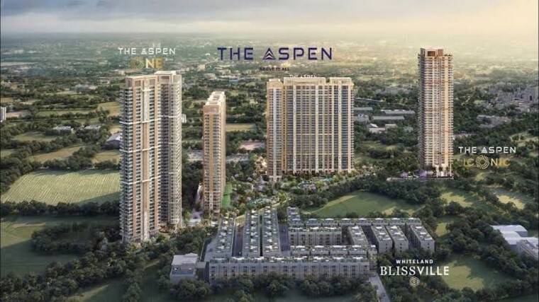 Exterior View, whiteland-the-aspen 3.5 Bedroom 2766 Sq.Ft. Apartment In Sector 76 Gurgaon 9732038