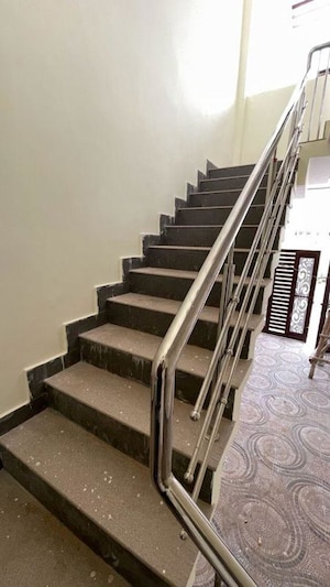 Staircase in 2 BHK Independent House at Touchwood The Woods Naubasta, Naubasta Kala – for Sale