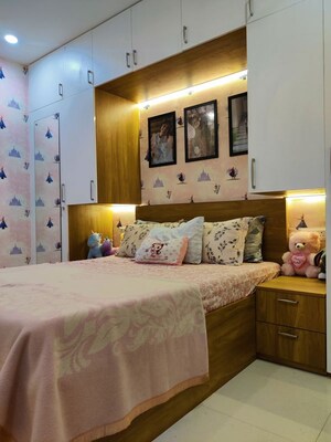 Bedroom in 2 BHK Apartment at Rishita Mulberry Villas, Sushant Golf City – for Rent