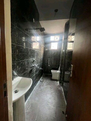 Bathroom in 1 BHK Builder Floor at Chattarpur – for Rent