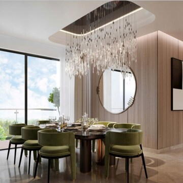 Living Room in 4 BHK Apartment at Experion Windchants, New Palam Vihar Phase 2 – for Sale