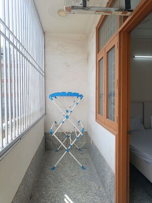 Balcony in 2 BHK Builder Floor at Chattarpur – for Rent