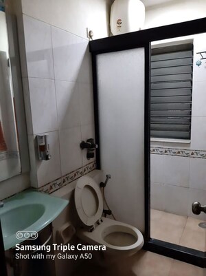 Bathroom in 1 BHK Apartment at K Raheja Palm Court, Malad West – for Sale