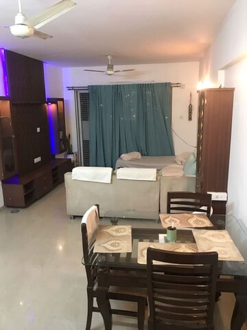 Living Room in 2 BHK Apartment at Park Street, Wakad – for Rent