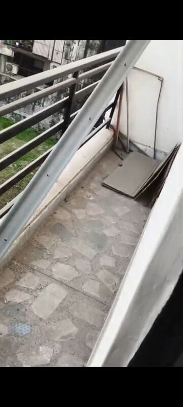 Balcony in 3 BHK Builder Floor at Vaishali Sector 5 – for Sale