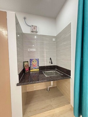 Kitchen in 1 RK Builder Floor at New Thippasandra – for Rent