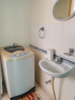 Bathroom in 3 BHK Penthouse at Spring Meadows Co Operative Hosing Society, Pimple Nilakh – for Sale