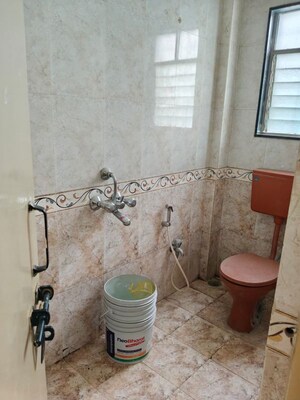 Bathroom in 3 BHK Penthouse at Spring Meadows Co Operative Hosing Society, Pimple Nilakh – for Sale