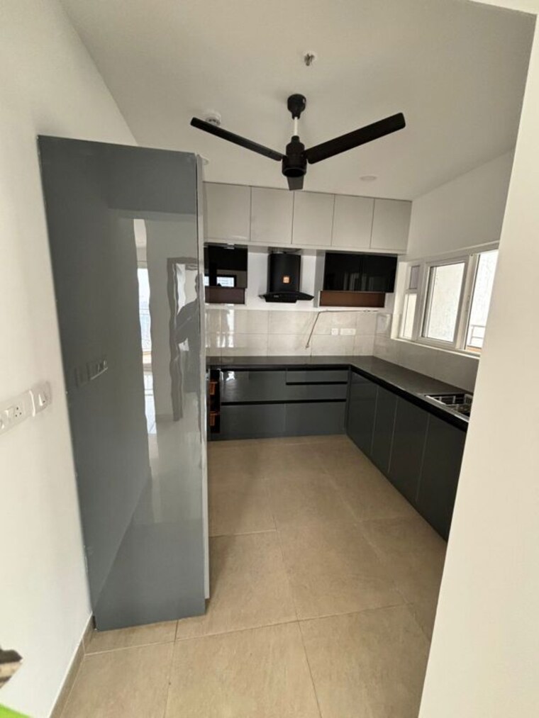 Kitchen, lansum-etania 3 Bedroom 1890 Sq.Ft. Apartment In Gachibowli Hyderabad 9732336