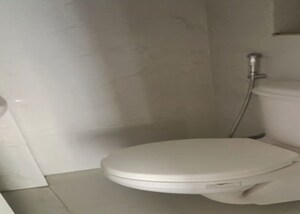 Bathroom in 1 BHK Apartment at Runwal Gardens, Dombivli East – for Rent