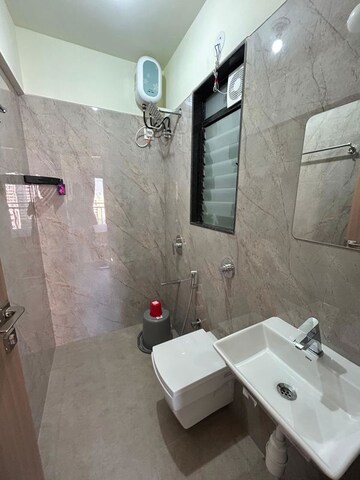 Bathroom in 1 BHK Apartment at Goregaon Vivan, Goregaon West – for Rent
