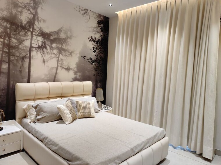 Bedroom, maya-green-lotus-utsav 3 Bedroom 2100 Sq.Ft. Apartment In International Airport Road Zirakpur 9732409