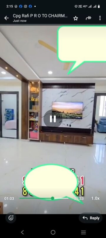 Furnished Amenities in 4 BHK Apartment at Kondapur – for Sale