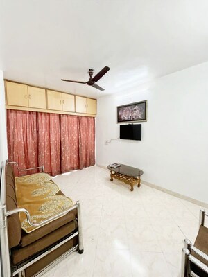 Living Room in 1 BHK Apartment at Ramwadi – for Rent