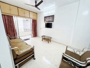 Living Room in 1 BHK Apartment at Ramwadi – for Rent