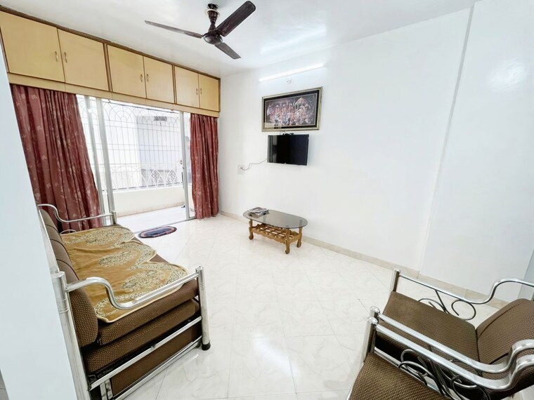 Living Room, ramwadi 1 Bedroom 450 Sq.Ft. Apartment In Ramwadi Pune 9732431