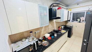 Kitchen in 2.5 BHK Apartment at Prestige High Fields Gachibowli, Gachibowli – for Rent